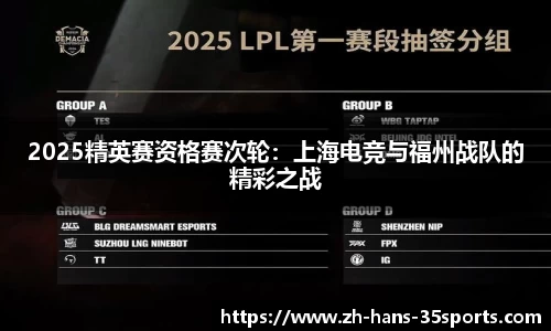 2025精英赛资格赛次轮：上海电竞与福州战队的精彩之战